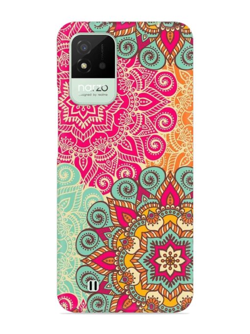 Mandala Seamless Snap Case for Realme Narzo 50I Zapvi