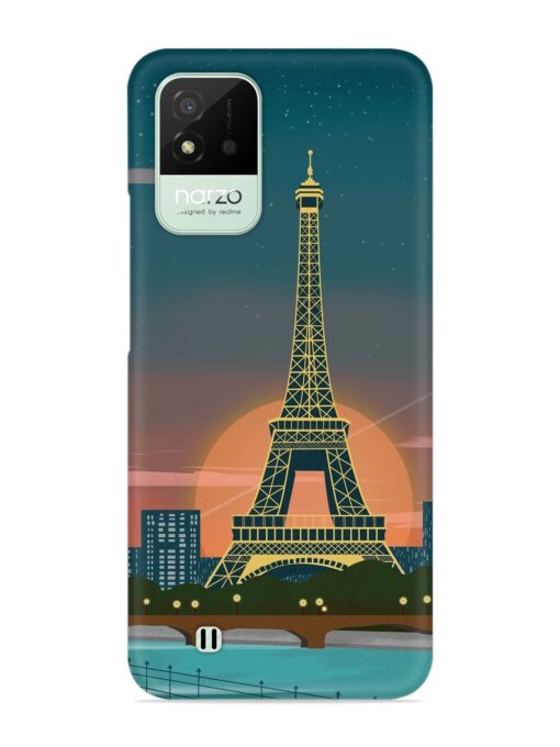 Scenery Architecture France Paris Snap Case for Realme Narzo 50I Zapvi