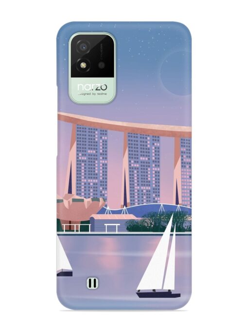 Singapore Scenery Architecture Snap Case for Realme Narzo 50I Zapvi