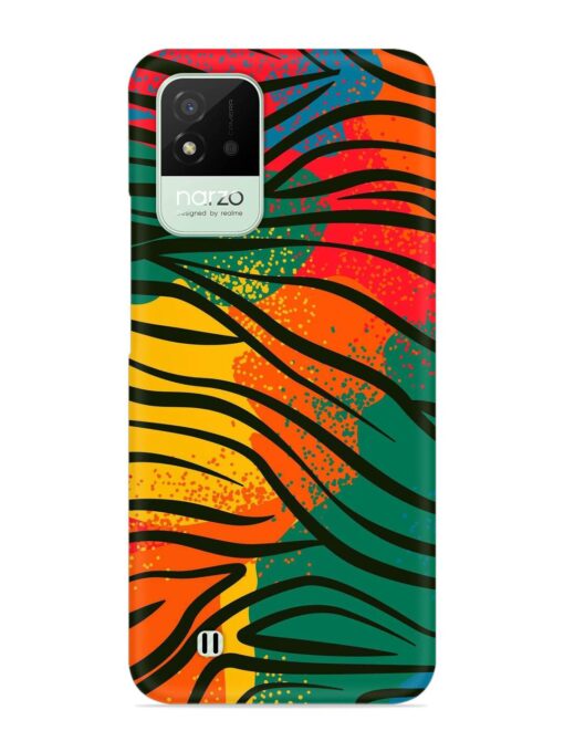 Bright Colorful Snap Case for Realme Narzo 50I Zapvi