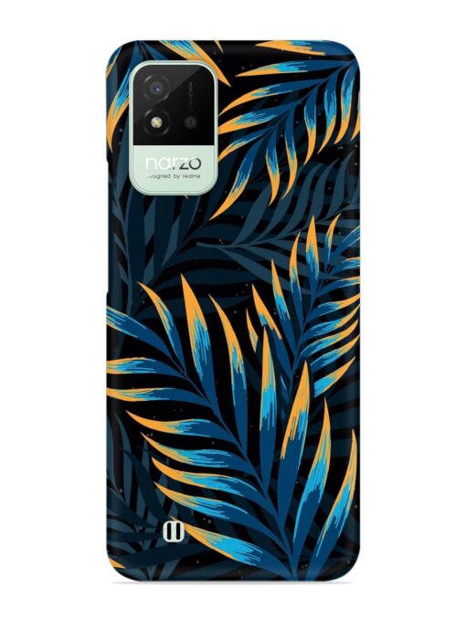 Abstract Leaf Art Snap Case for Realme Narzo 50I Zapvi