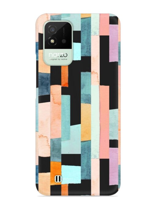 Geometric Seamless Pattern Snap Case for Realme Narzo 50I Zapvi