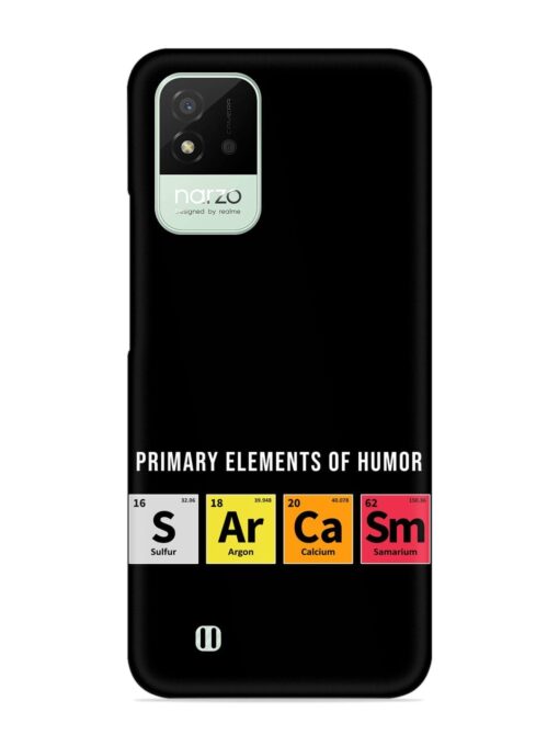 Primary Elements Humor Snap Case for Realme Narzo 50I Zapvi