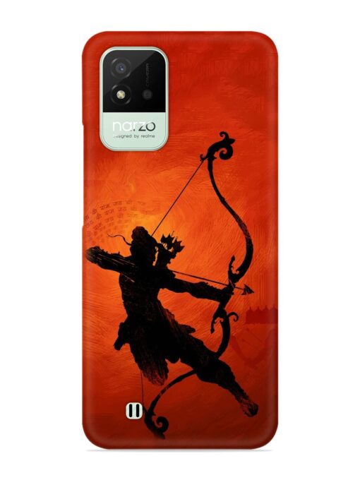 Illustration Lord Rama Snap Case for Realme Narzo 50I Zapvi