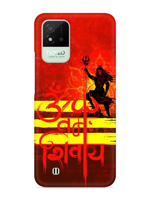 Illustration Lord Shiva Snap Case for Realme Narzo 50I Zapvi