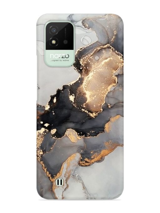 Luxury Abstract Fluid Snap Case for Realme Narzo 50I Zapvi