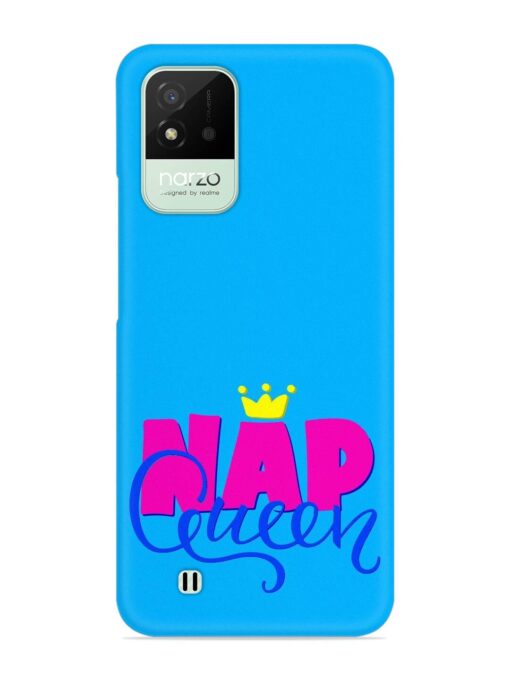 Nap Queen Quote Snap Case for Realme Narzo 50I Zapvi