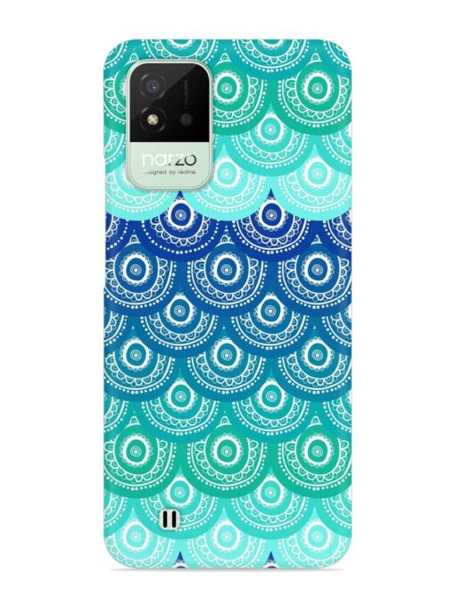 Ethnic Seamless Pattern Snap Case for Realme Narzo 50I Zapvi