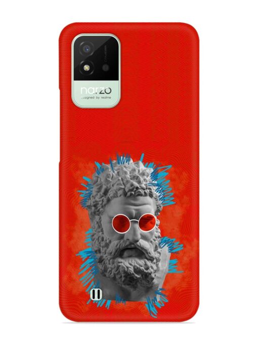 Contemporary Art Concept Snap Case for Realme Narzo 50I Zapvi