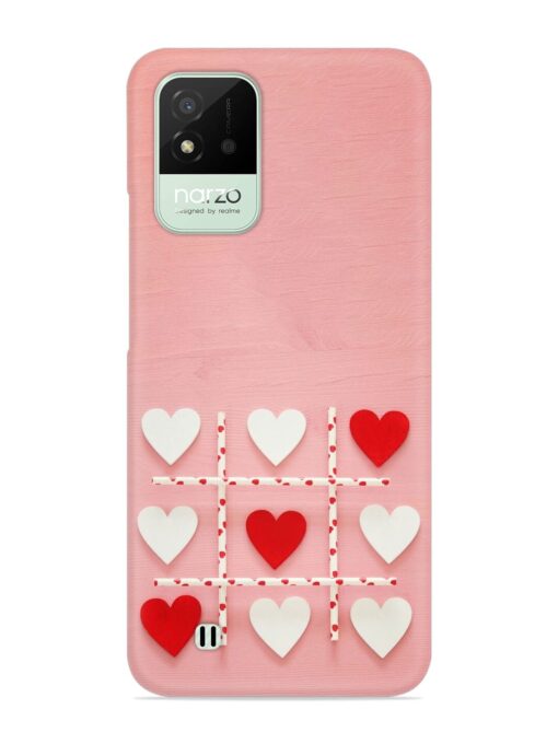 Valentines Day Concept Snap Case for Realme Narzo 50I Zapvi