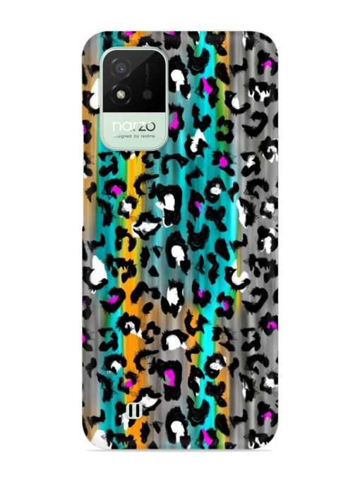 Mix Animal Skin Snap Case for Realme Narzo 50I Zapvi