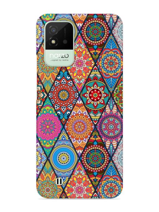 Seamless Tile Pattern Snap Case for Realme Narzo 50I Zapvi