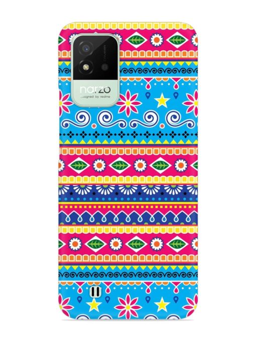 Indian Seamless Snap Case for Realme Narzo 50I Zapvi