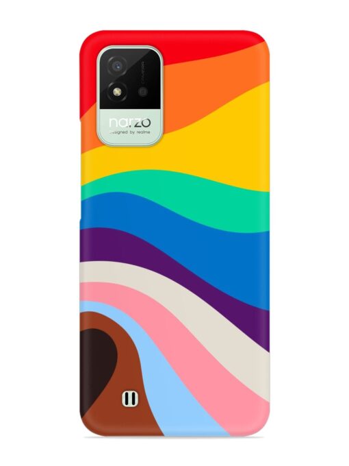 Minimal Pride Art Snap Case for Realme Narzo 50I Zapvi