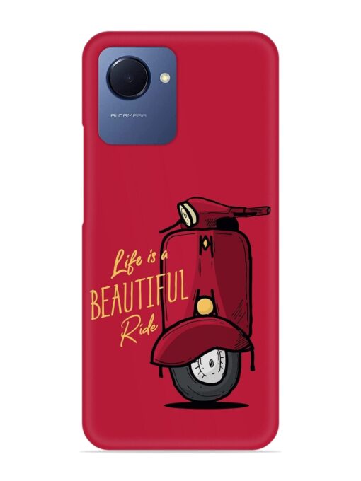 Life Is Beautiful Rides Snap Case for Realme Narzo 50I Prime Zapvi