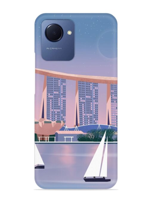 Singapore Scenery Architecture Snap Case for Realme Narzo 50I Prime Zapvi