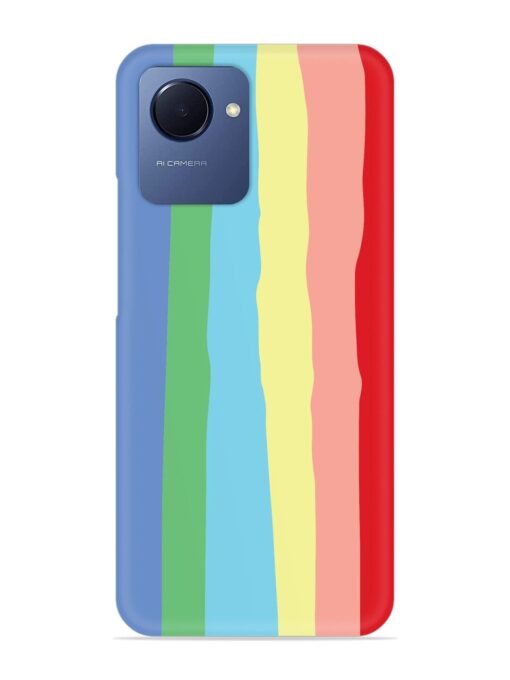 Rainbow Premium Shade Snap Case for Realme Narzo 50I Prime Zapvi