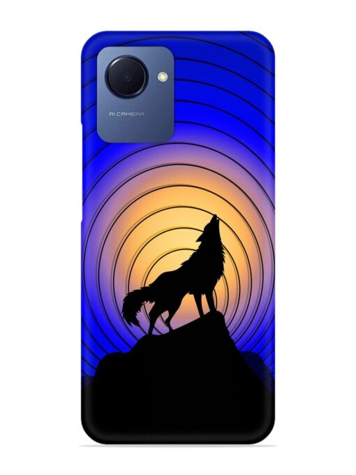 Fox Roaring Design Snap Case for Realme Narzo 50I Prime Zapvi