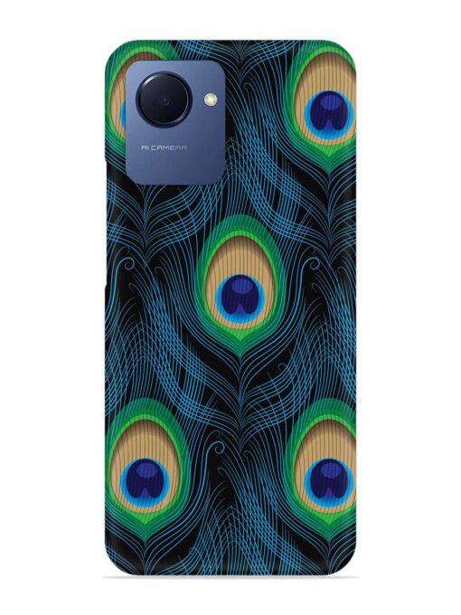 Seamless Pattern Peacock Snap Case for Realme Narzo 50I Prime Zapvi