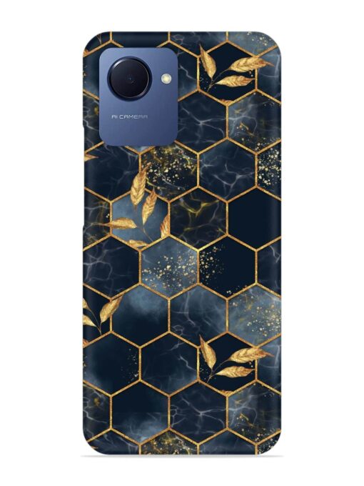 Marble Hexagon Seamless Snap Case for Realme Narzo 50I Prime Zapvi