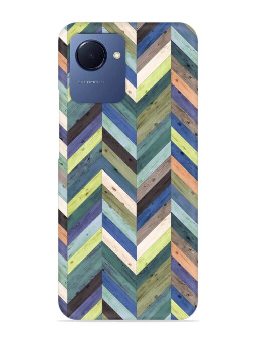 Chevron Random Color Snap Case for Realme Narzo 50I Prime Zapvi