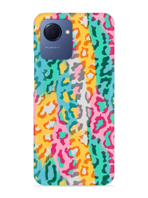 Seamless Vector Colorful Snap Case for Realme Narzo 50I Prime Zapvi