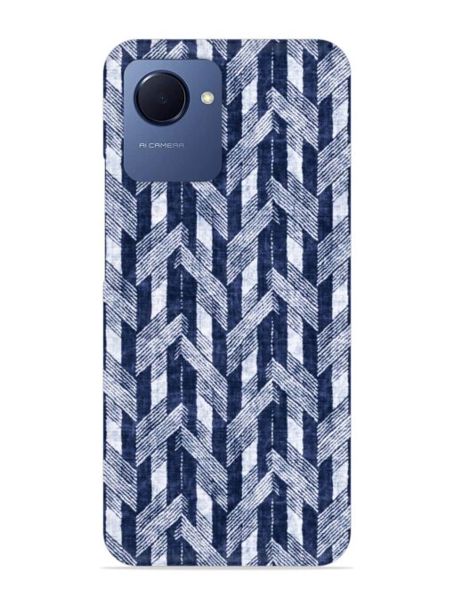 Abstract Herringbone Motif Snap Case for Realme Narzo 50I Prime Zapvi