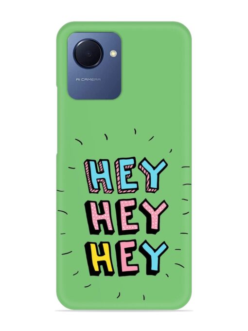 Hey Vector Cartoon Snap Case for Realme Narzo 50I Prime Zapvi