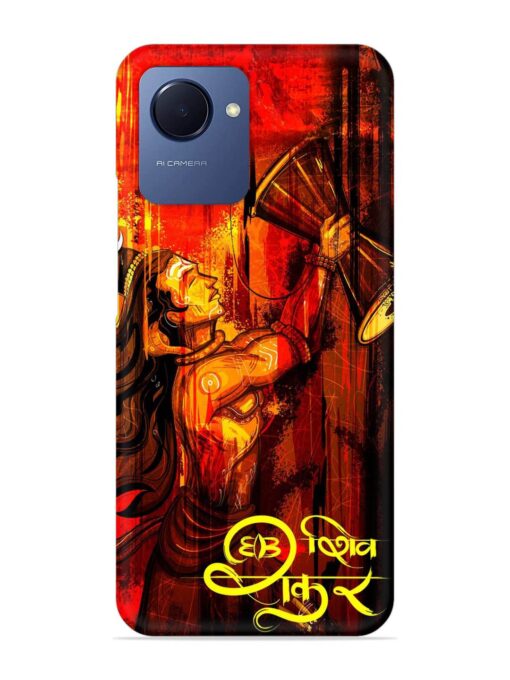 Illustration Lord Shiva Snap Case for Realme Narzo 50I Prime Zapvi