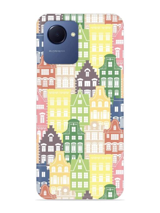 Seamless Shapes Pattern Snap Case for Realme Narzo 50I Prime Zapvi