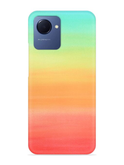 Background Sky Watercolor Snap Case for Realme Narzo 50I Prime Zapvi