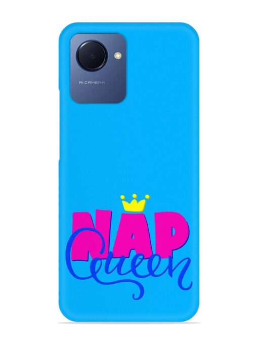 Nap Queen Quote Snap Case for Realme Narzo 50I Prime Zapvi