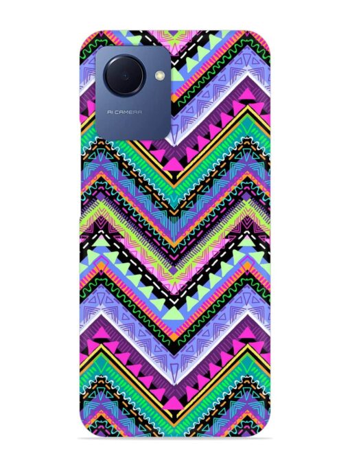 Tribal Aztec Print Snap Case for Realme Narzo 50I Prime Zapvi