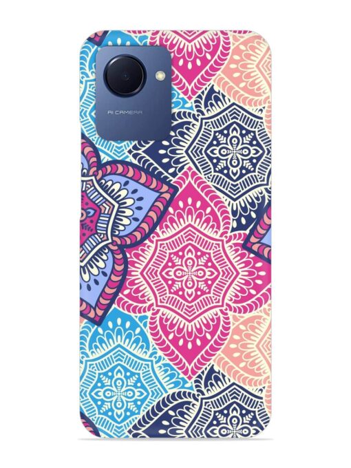 Ethnic Floral Seamless Snap Case for Realme Narzo 50I Prime Zapvi