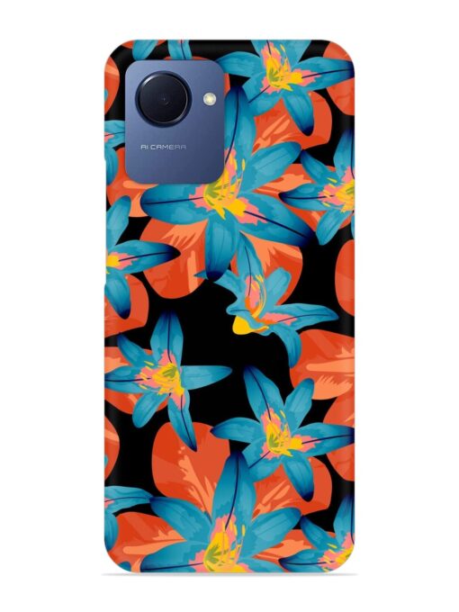 Philippine Flowers Seamless Snap Case for Realme Narzo 50I Prime Zapvi