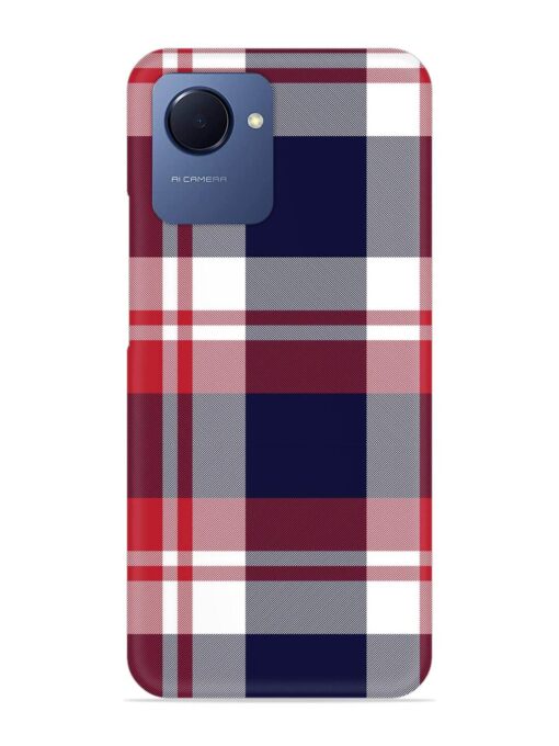 Classic Plaid Tartan Snap Case for Realme Narzo 50I Prime Zapvi