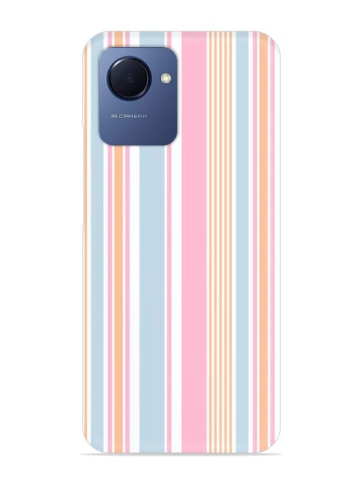 Stripe Seamless Pattern Snap Case for Realme Narzo 50I Prime Zapvi