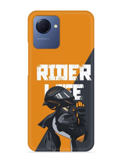 Rider Life Snap Case for Realme Narzo 50I Prime Zapvi