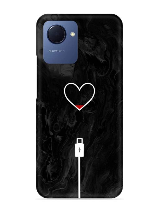 Heart Charging Vector Snap Case for Realme Narzo 50I Prime Zapvi