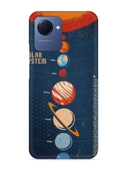 Solar System Vector Snap Case for Realme Narzo 50I Prime Zapvi