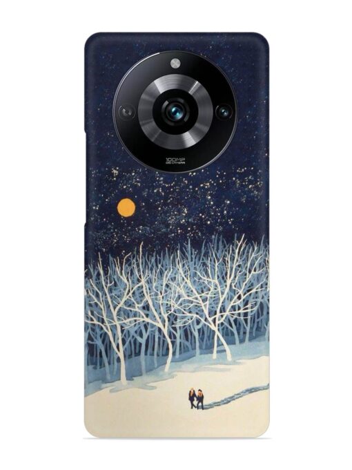 Full Moon Snowshoe Tour Snap Case for Realme Narzo 60 Pro (5G) Zapvi