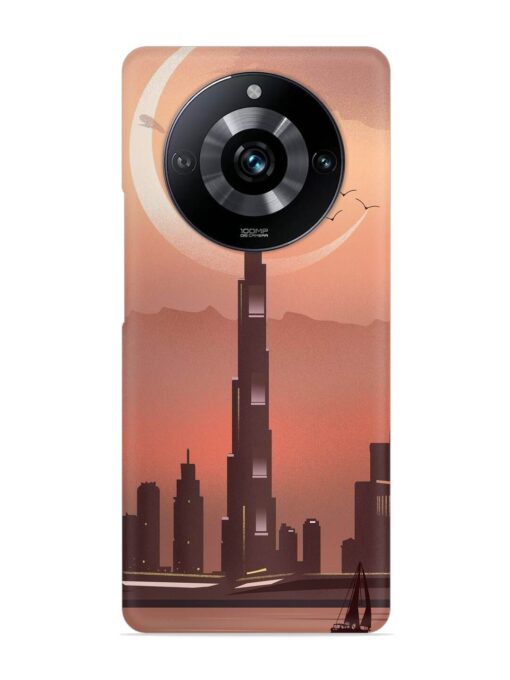 Landmark Burj Khalifa Snap Case for Realme Narzo 60 Pro (5G) Zapvi