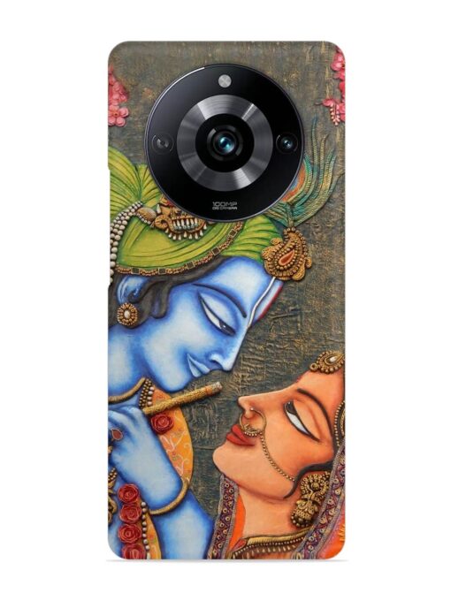 Lord Radha Krishna Flute Art Snap Case for Realme Narzo 60 Pro (5G) Zapvi