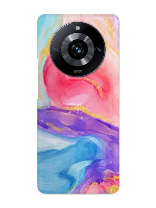 Watercolor Gradient Snap Case for Realme Narzo 60 Pro (5G) Zapvi