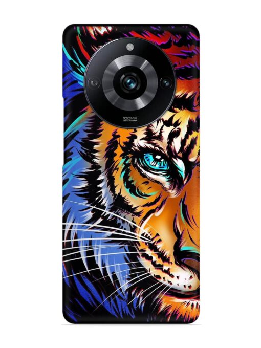 Colorful Lion Art Snap Case for Realme Narzo 60 Pro (5G) Zapvi