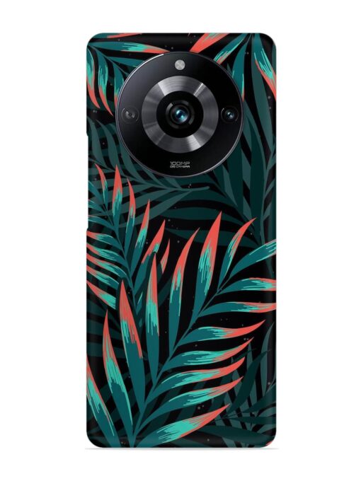 Green Leaf Art Snap Case for Realme Narzo 60 Pro (5G) Zapvi