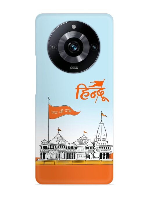 Ram Mandir Hindu Snap Case for Realme Narzo 60 Pro (5G) Zapvi