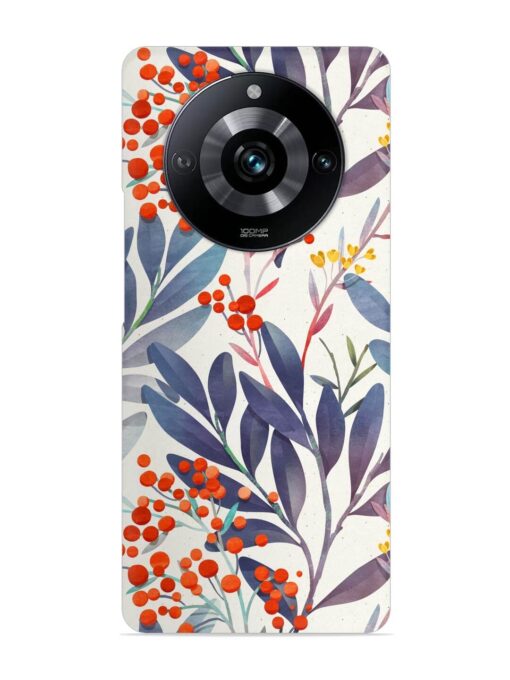 Seamless Floral Pattern Snap Case for Realme Narzo 60 Pro (5G) Zapvi