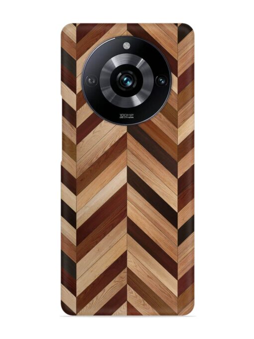 Seamless Wood Parquet Snap Case for Realme Narzo 60 Pro (5G) Zapvi