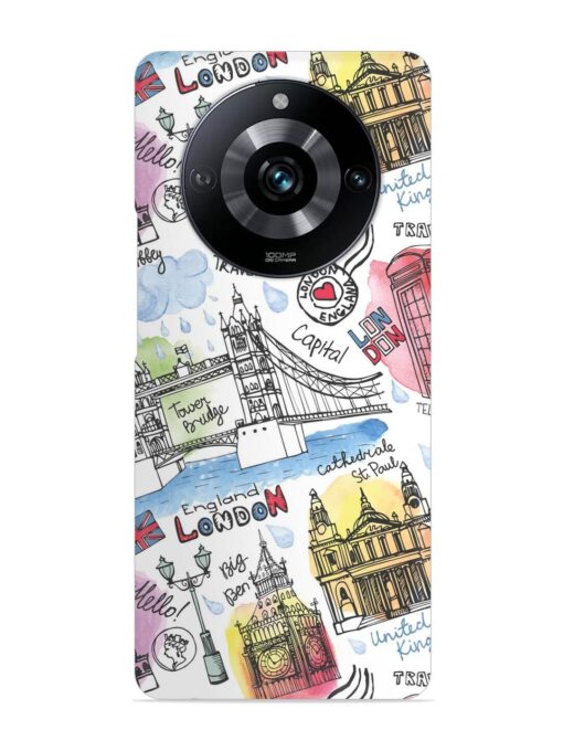 Vector London Landmark Snap Case for Realme Narzo 60 Pro (5G) Zapvi